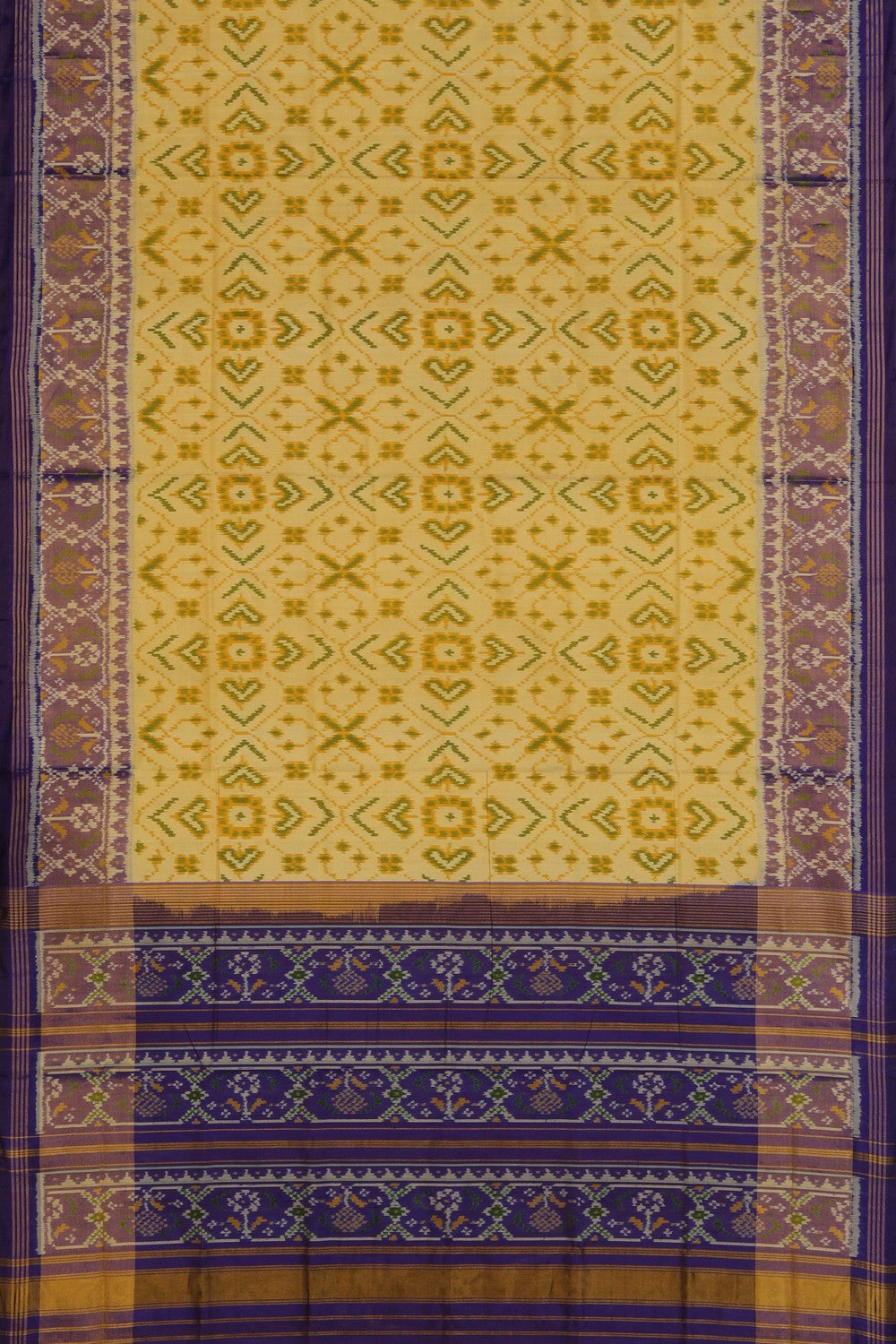 Image of Rajkot Silk Cream Saree